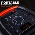 thumbnail image 5 of Pyle Audio Large Bluetooth Party Speaker - Big Bluetooth Speaker with True Wireless Stereo System - Enjoy Powerful Bass and Clear Treble - Portable Big Speaker - PPHP1979-160W, 5 of 5