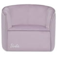 thumbnail image 3 of Barbie Be Bold Be You Kid's Sofa by Evolur in Purple, 3 of 6