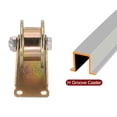 thumbnail image 5 of Uxcell H Groove Caster 2.2" H-Shaped Sliding Gate Wheel Load Capacity 88lbs Per Wheel for Inverted Track, 5 of 6