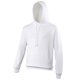 thumbnail image 2 of Awdis - Sudadera con capucha para adultos Unisex - Modelo college - Deporte/Gimnasio/Running (Blanco Polar), 2 of 2