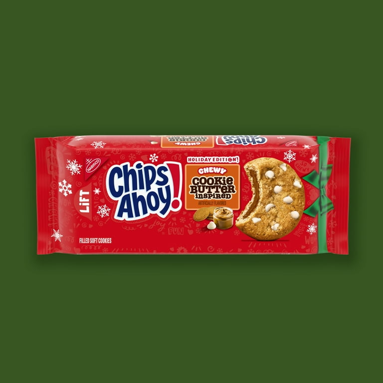 Chips Ahoy!, Chewy Cookies, Limited Edition 9.9 oz, Holiday Treats