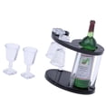 thumbnail image 1 of Casa Miniatura Botella de Champán Estante Hugo Champagne Rack Miniature, 1 of 10