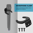 thumbnail image 1 of 4PCS Microphone Hook Metal Silicone Wall Mount Mic Clamp Holder Accessory, 1 of 8