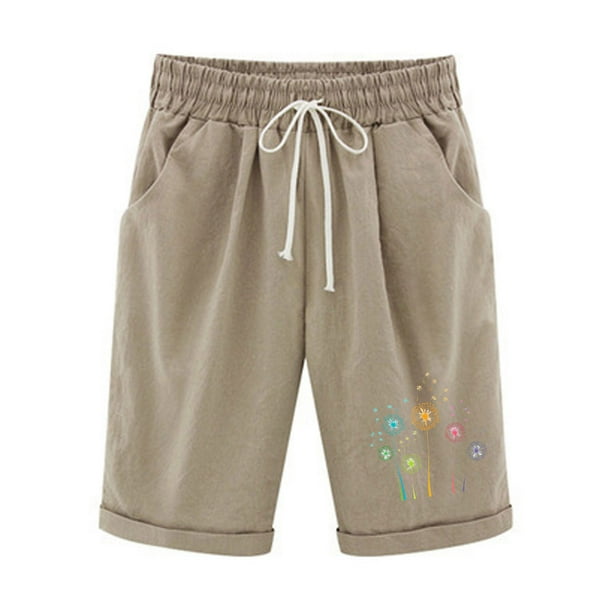 Cordón de Impresión de la Cintura Elástica Casual, Pantalones de Pijama para el Hogar, la Playa, la Ropa de Dormir Y el Uso Diario