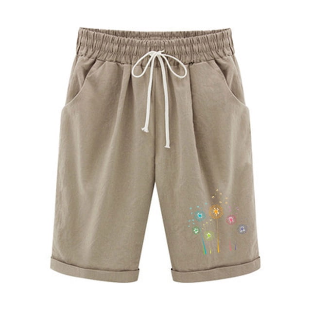 Cordón de Impresión de la Cintura Elástica Casual, Pantalones de Pijama para el Hogar, la Playa, la Ropa de Dormir Y el Uso Diario