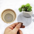 thumbnail image 5 of SPRING 100 Pcs Bonsai Pot Hole Mesh Pads For Effective Soil And Water Management, 5 of 9