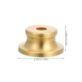 thumbnail image 2 of COOPHYA Light Holder Lamp Finial Part Copper Durable Home Lighting 1Pcs, 2 of 8