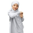 thumbnail image 4 of XQYLOS 2-Pack Girls Cultural Dress with Detachable Cape, Ramadan Apparel for Hot Climate Mosque Visits Toddler Girls Islamic Party Dress 3-12 Years, 4 of 6