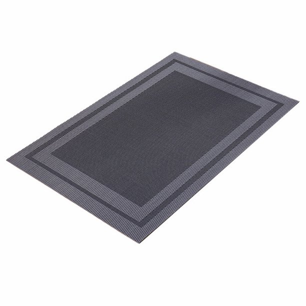 ¡Liquidación! Manteles individuales por menos de $5. Elegantes manteles individuales de PVC antimanchas, manteles individuales de vinilo tejido y manteles individuales para mesa de comedor.