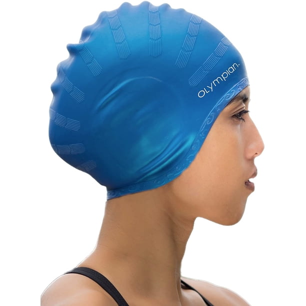 Bonnet de Bain pour Cheveux Longs Bonnet de Bain Adulte Bonnet de Bain Confortable Bonnet Élastique Bonnet en Silicone Bonnet de Bain pour Cheveux Longs Bonnet de Bain Adulte Bonnet de Bain Confortable Bonnet Élastique Bonnet en Silicone