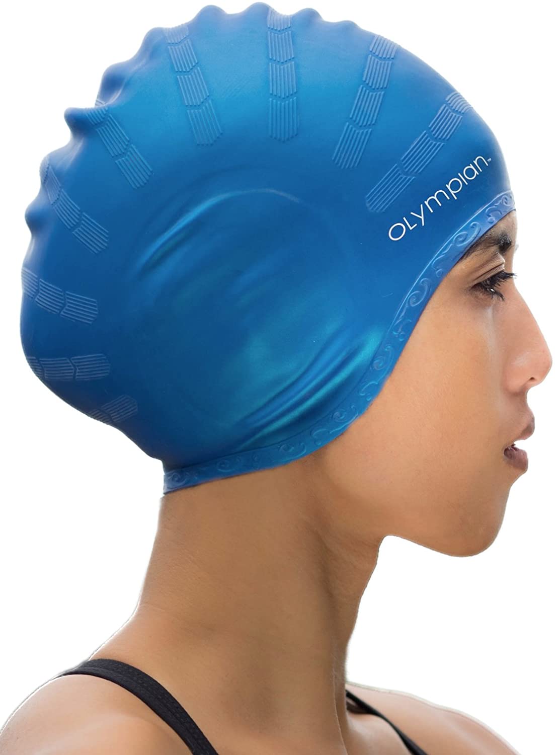 Bonnet De Bain Adulte Imperméable : Protection Cheveux, élastique Confort, Natation Piscine, Homme Et Femme