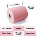 thumbnail image 3 of Craft And Party- Blush Pink 6" x 200 yards Tulle Roll Fabric Spool - Tutu Wedding Gift Craft Bow Decoration, 3 of 5