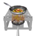 thumbnail image 6 of Natural Gas Jet Burner, 23 Tips G1/2 Round Shape Nozzle Jet Natural Gas Cast Iron Body with Brass Tips for Chinese Wok Range Grilling Stir Fry 126,500 BTU/HR, 6 of 17