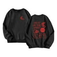 thumbnail image 6 of HUITKMM Girls Winter Warm Casual Crewneck Pullover Hoodie Soft Comfortable Daily Wear with Sneakers for Kids Age 3-14 Years, 6 of 6