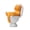 Yellow, variant on Dserhfy Funny Cat Figurine Spiritual Consolation PVC Vivid Appearance Toilet Series Cat Statue Party Supplies