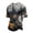 Blue #042, variant on Halloween Shirts for Men Spider Skeleton Print Short Sleeve Vintage Tees Castle Graphic Crew Neck Spooky Fall T-Shirt 4XL