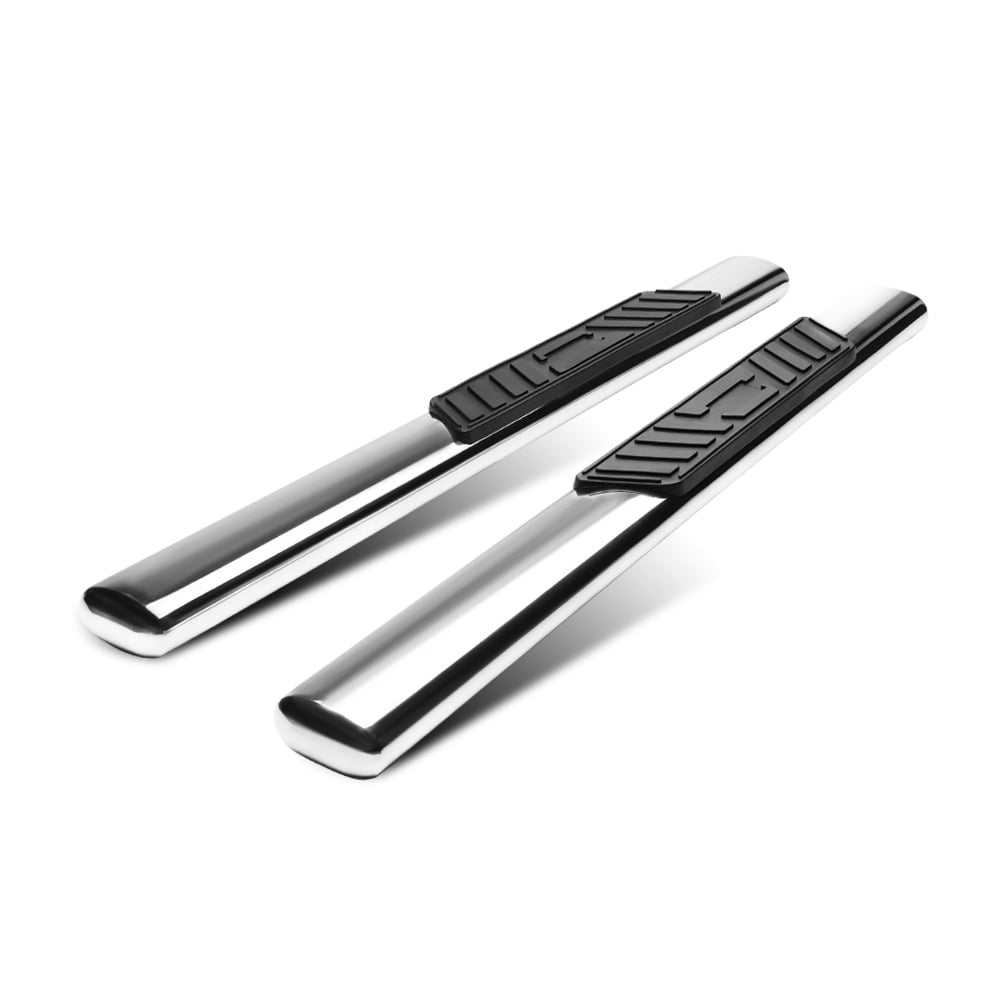 Fit 99-14 Chevy Silverado Crew 6/"Chrome Oval Side Step Nerf Bar Running Board