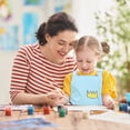 thumbnail image 3 of 1 Ensemble Tablier de Peinture pour Enfants Tablier d'Art et d'Artisanat avec Manches, 3 of 9