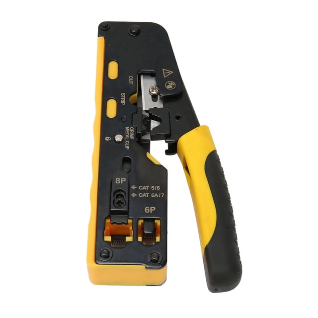 Engarzadora de cables de datos modular con trinquete Bling Bling
