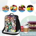 thumbnail image 4 of My Hero Academy Lunch Bag Anime Lunch Tote Bag Reusable Insulated Lunch Box Portable Lunch Bento Box For College Work Office Picnic 10.5*8*4.5 Inch, 4 of 8