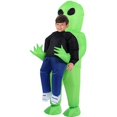 thumbnail image 1 of Halloween Costumes Inflatable Alien ET Suit Inflatable Costume for Adult Kids T-Rex Costume, 1 of 1