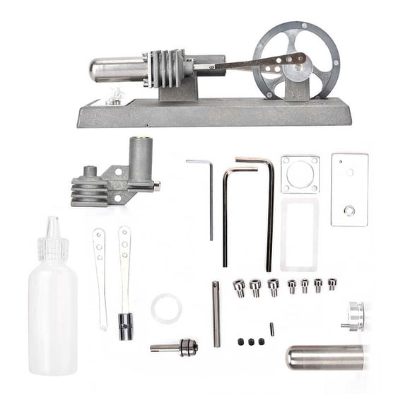 Shexton Lywheel, Hot Air Stirling Engine Education Toy modèle de générateur d'énergie électrique