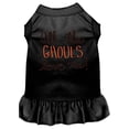 thumbnail image 3 of Halloween Pet, Dog  Cat Dress Screen Printed, "All The Ghouls Love Me", 3 of 10