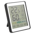 thumbnail image 1 of YUMILI Medidor Electrónico De Temperatura Y Humedad con Pantalla Táctil Higrómetro Digital para Interiores CH-914 (como Se Muestra), 1 of 8