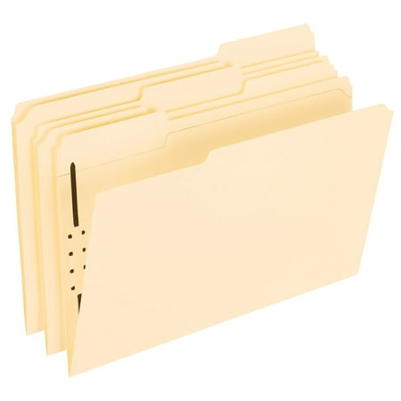 UPC: 0735854957926 | Office Depot Manila Fastener Folders  1 Fastener  1/3 Tab  Legal Size  Box of 50  ODFM310