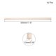 thumbnail image 2 of 10Pcs 3/8'' x 12'' Varillas de Madera Cuadradas Varillas de Madera para Manualidades, 2 of 5