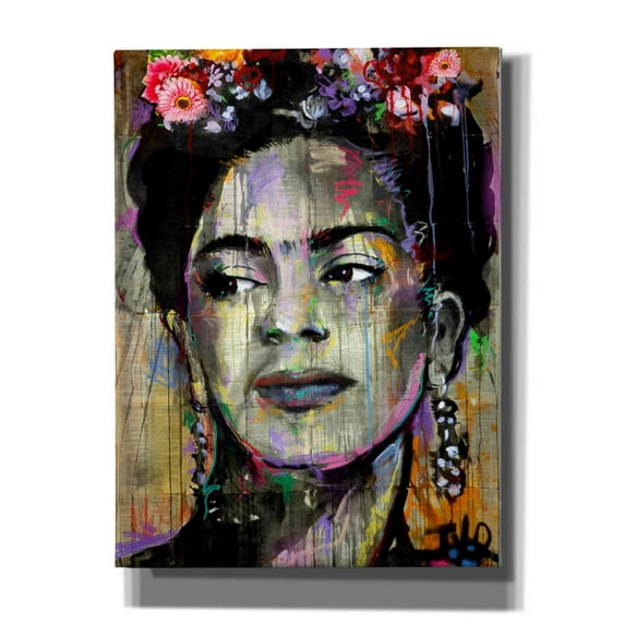 Epic Graffiti 'Big K' by Loui Jover, Canvas Wall Art, 12"x16"