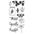 thumbnail image 1 of Timbre Transparent DIY Motifs Assortis Transparent Timbre en Silicone Timbre Décoratif, 1 of 2