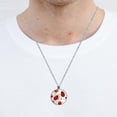 thumbnail image 5 of Seven Starred Iadybird Glass Circular Pendant Necklace - Stunning Jewelry for Women, Necklaces for Every Occasion, 5 of 5