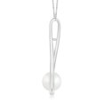 thumbnail image 2 of ANGARA Solitaire South Sea Cultured Pearl Cradle Pendant in Platinum for Women | June Birthstone, Birthday, Anniversary, Jewelry Gift for Women | Pearl Necklace, 2 of 5