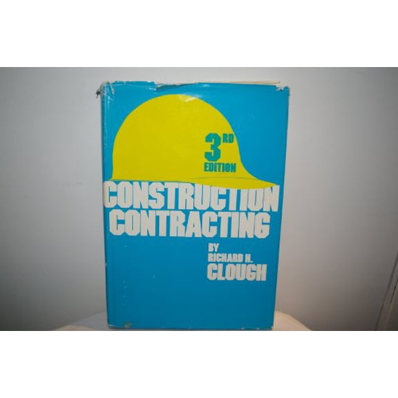 Pre-Owned Construction contracting, 9780471161066, 0471161063, Hardcover, 3rd edition