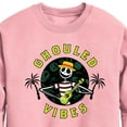 thumbnail image 2 of The Nightmare Before Christmas - Ghouled Vibes  - Toddler And Youth Crewneck Fleece Sweatshirt, 2 of 4