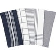 thumbnail image 6 of KAF Home Soho Kitchen Towels, Soft and Absorbent Flat Dish Towels, 18” x 28”, Navy, 10 Pack, 6 of 9