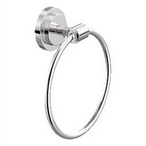 Moen DN0786CH Iso Round Closed Towel Ring in Polished Chrome