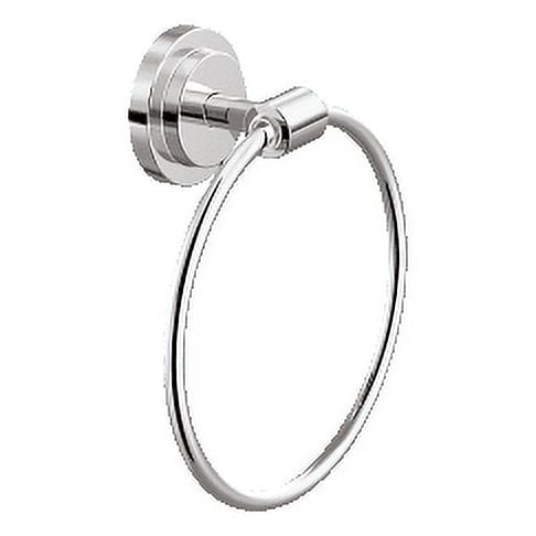 Moen DN0786CH Iso Round Closed Towel Ring in Polished Chrome