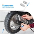 thumbnail image 3 of Generic 20pcs Tire Nail Repair Kit Mushroom Shaped Iron Nails and, 3 of 6