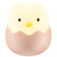 thumbnail image 1 of Tumbler Eggshell Chick Nightlight Baby Night Light Regulable Silicona Luz Decoración Para El Hogar Junto Al Escritorio Dormitorio Sweethay FN005532-00, 1 of 6