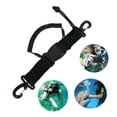 thumbnail image 3 of IDEANATEGRATE Lanyard De Enrollado Negro Para Subacuático Resistente Y, 3 of 8