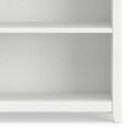 thumbnail image 4 of Amherst 30 inch Wide Solid Wood Transitional 5 Shelf Bookcase in White, 4 of 9