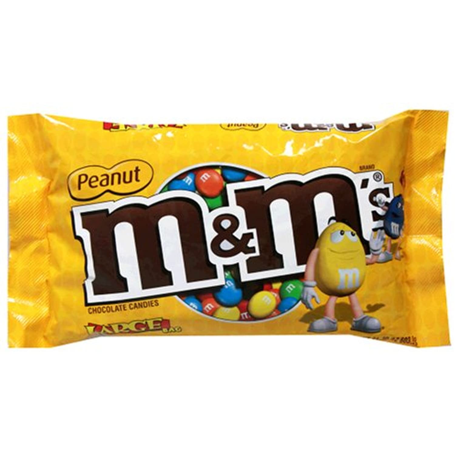 M&Ms Chocolate Candies, Peanut, 19.2 Oz