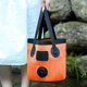 thumbnail image 5 of Cubo plegable de exterior 10L gran capacidad | Lavabo de PVC portátil plegable | Contenedor de lavado de almacenamiento multifuncional | Picnic de Pesca en Coche de Camping | 9.65x9.45x9.45 pulgadas, 5 of 5