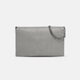 thumbnail image 4 of Stella  Cartera Bolso Crossbody Bolsos De Cadena De Plata Gris, 4 of 6