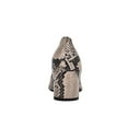 thumbnail image 2 of EVOLVE Womens Beige Snake Cushioned Robin6 Almond Toe Slip On Leather Dress Pumps Shoes 11 M, 2 of 4