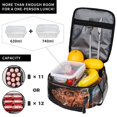 thumbnail image 4 of Horror Freddy Krueger Portable Lunch Bag, Insulated Lunch Box Reusable Lunch Totes Bag For Camping Hiking Travel Picnic, 4 of 8