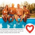 thumbnail image 4 of Pool Float Heart Design, Versatile Use Floating Device for Pool Beach Party Supplies, 120Cm Diameter Red PVC Material with Thick Durable Material, Easy Inflate Deflate for Unforgettable Moments, 4 of 6