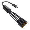 thumbnail image 7 of Osdhezcn Type C to 3.5mm Female Headphone Splitter for Easy Sharing Across Phones Tablets Audios Device Strong Chip Quality Sound, 7 of 7